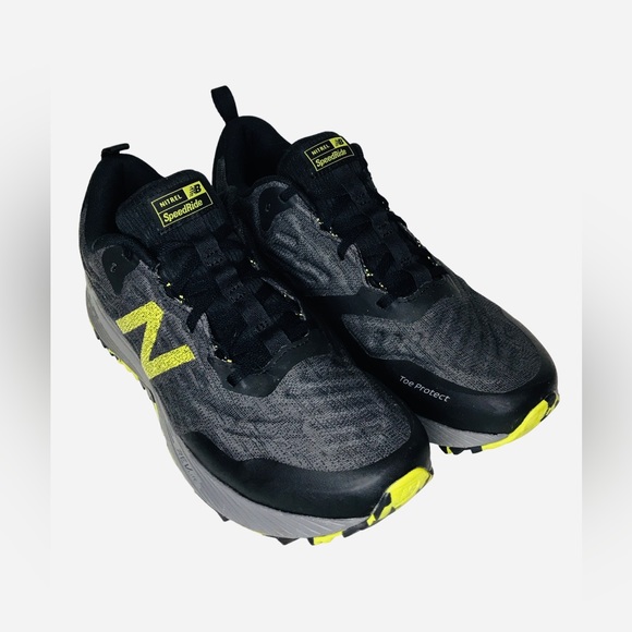 New Balance Nitrel v3 Trail Shoes MTNTRCS3 Black/Yellow Men’s Size 11 - Picture 4 of 11